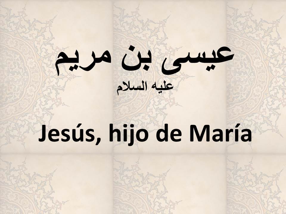 Jesús, hijo de María 